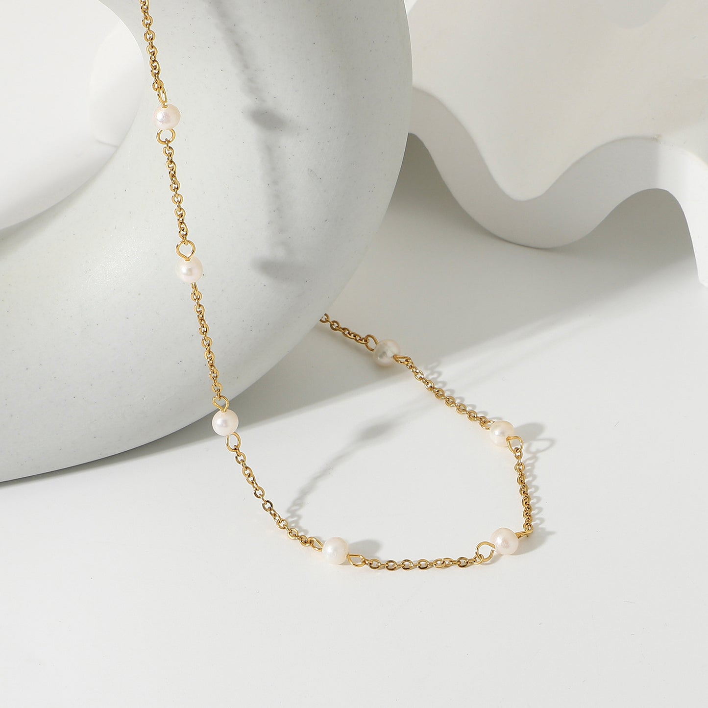 Natural Freshwater Pearl Necklace
