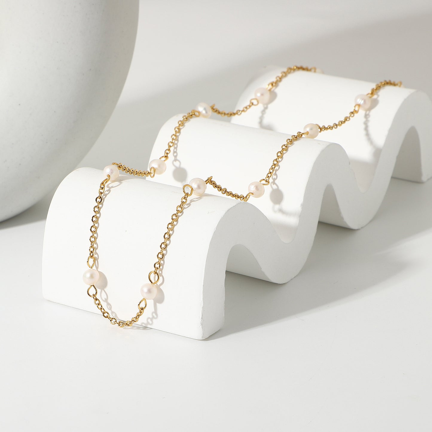 Natural Freshwater Pearl Necklace