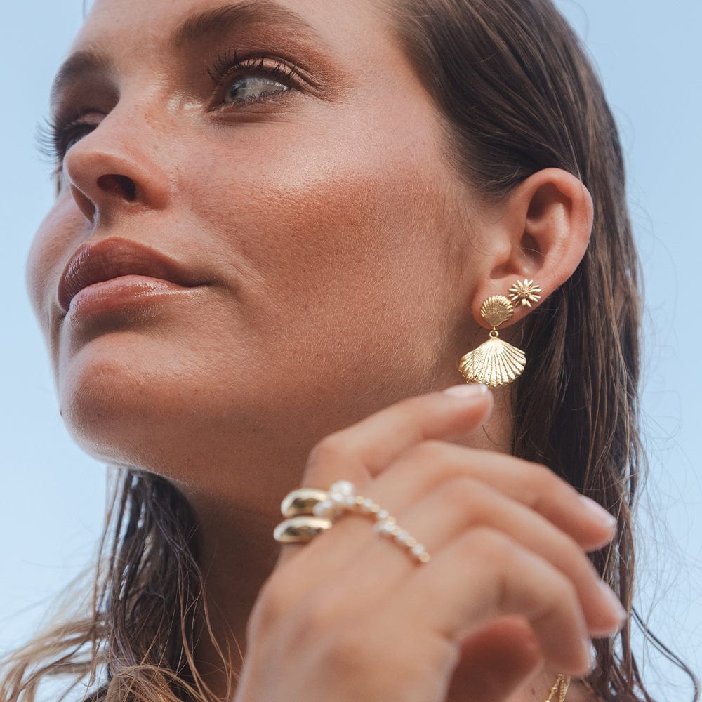 Coastal Elegance Hoops