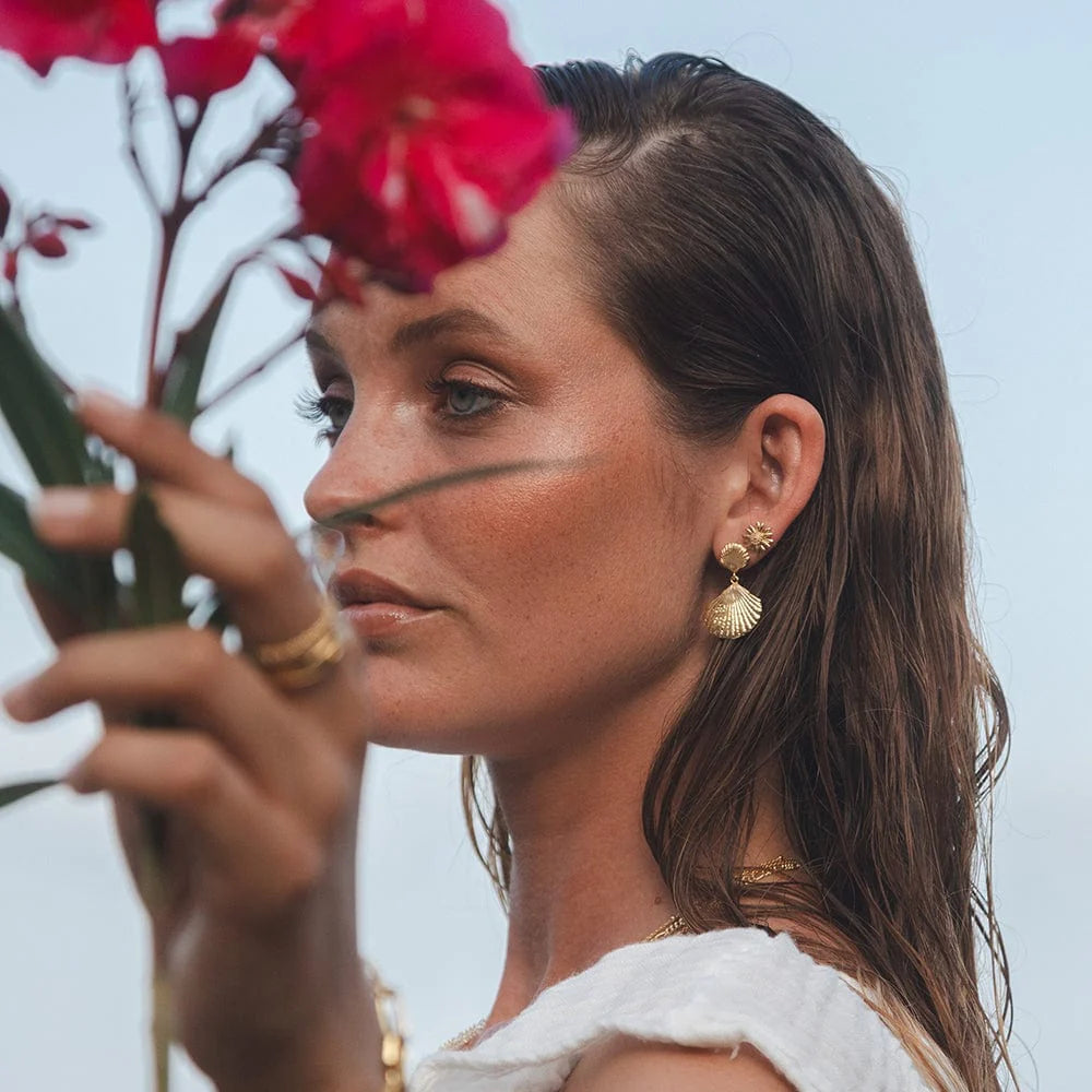 Coastal Elegance Hoops