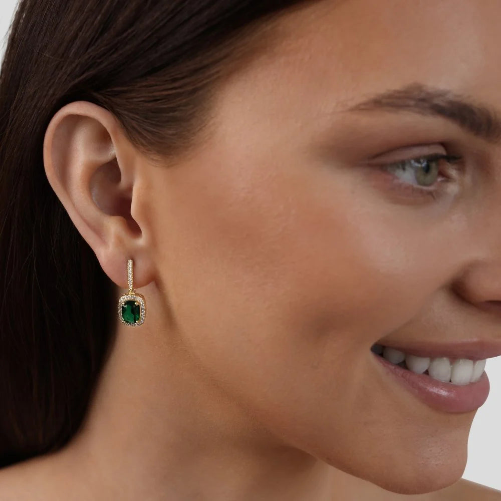 Vintage Emerald Drops