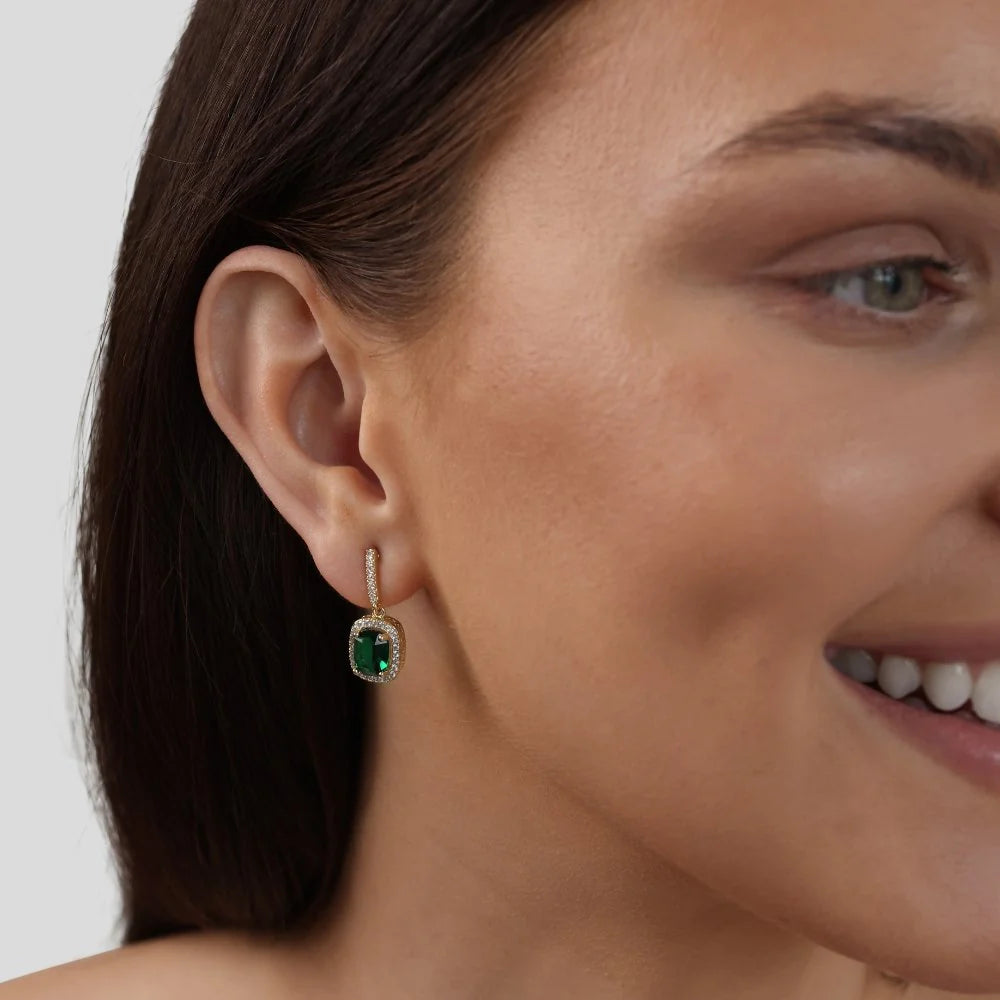 Vintage Emerald Drops