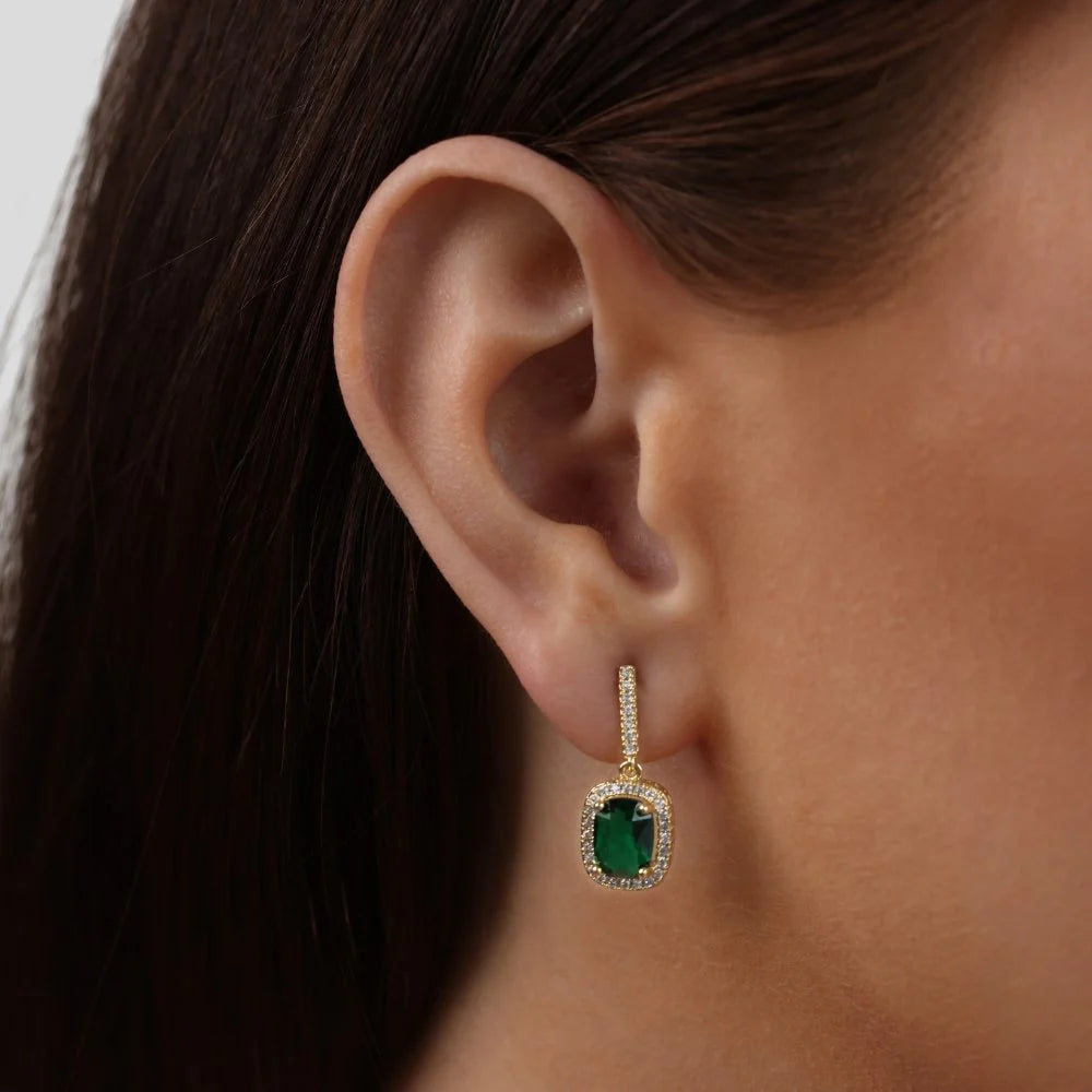 Vintage Emerald Drops