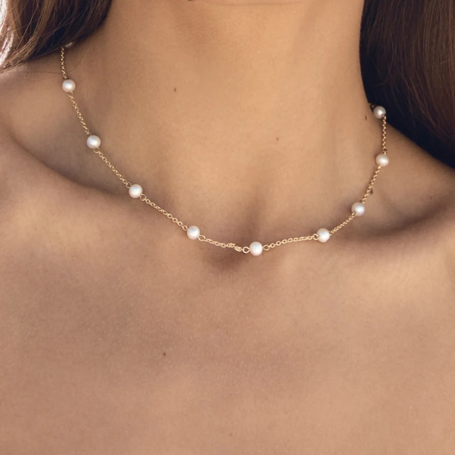 Natural Freshwater Pearl Necklace