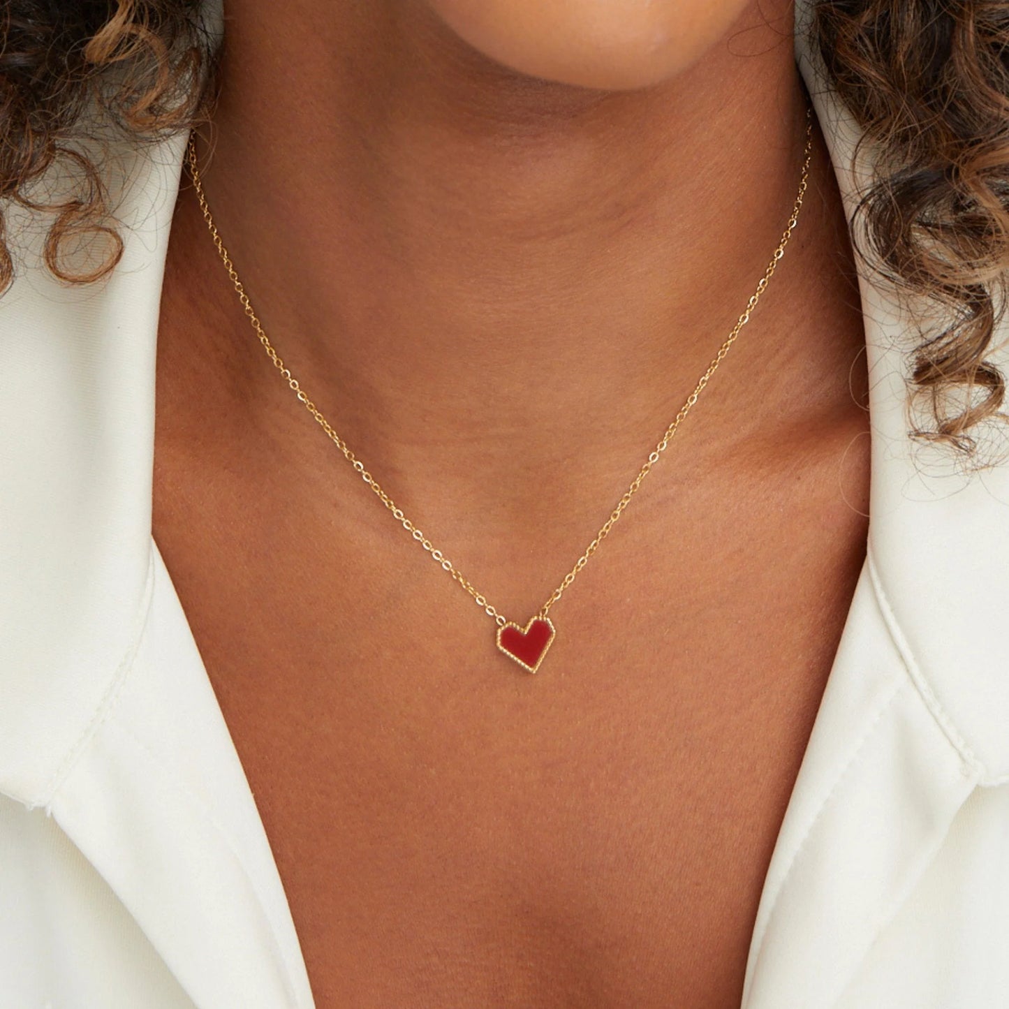 Heart Clavicle Necklace