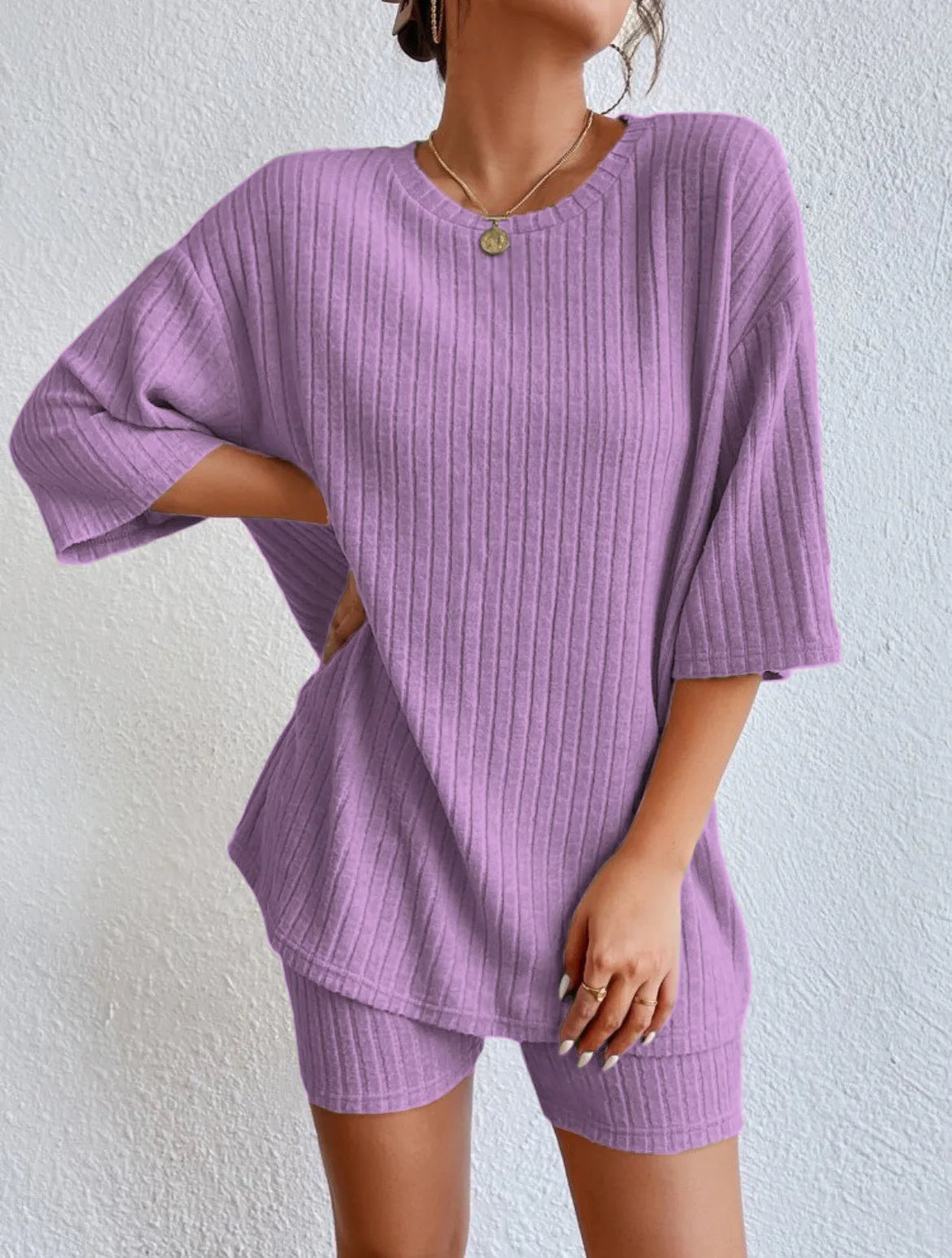 Ribbed Lounge Outfit