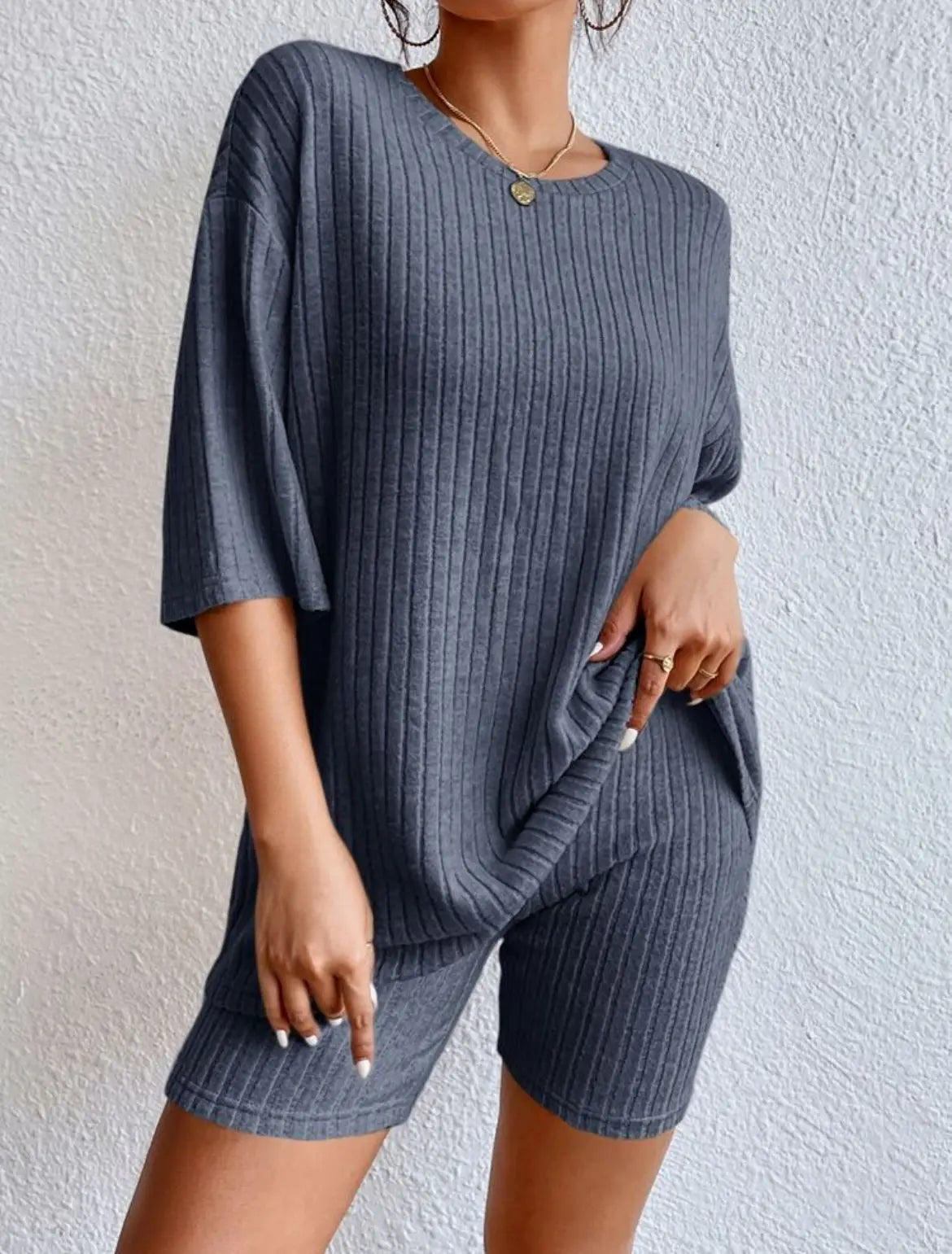 Ribbed Lounge Outfit