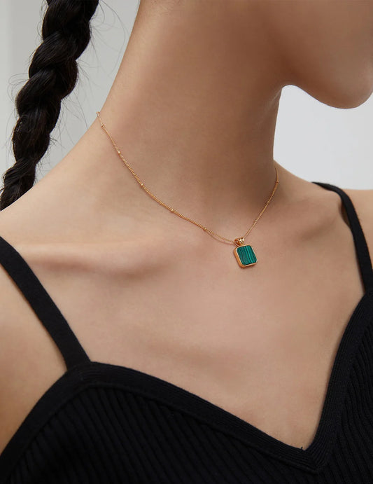 Earth Green Necklace