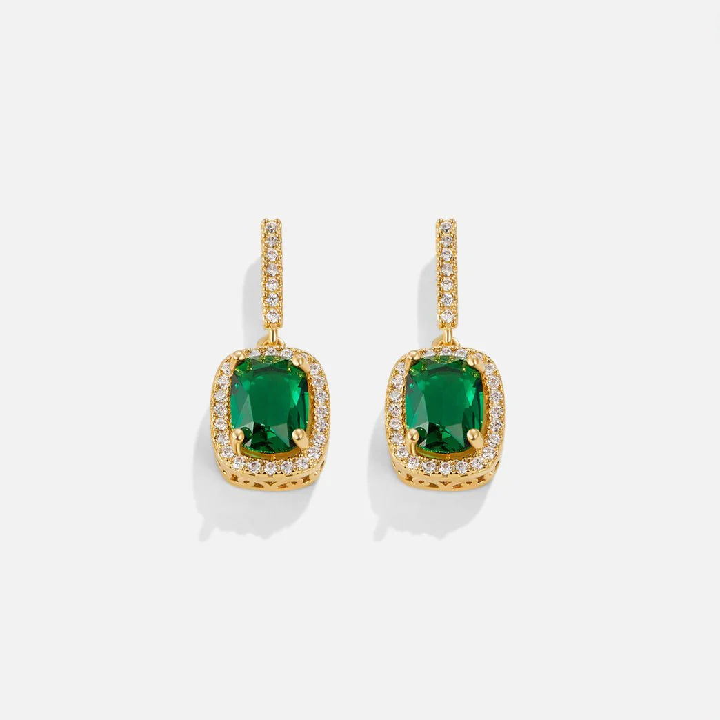 Vintage Emerald Drops